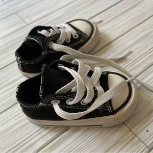 3c Black Infant Converse